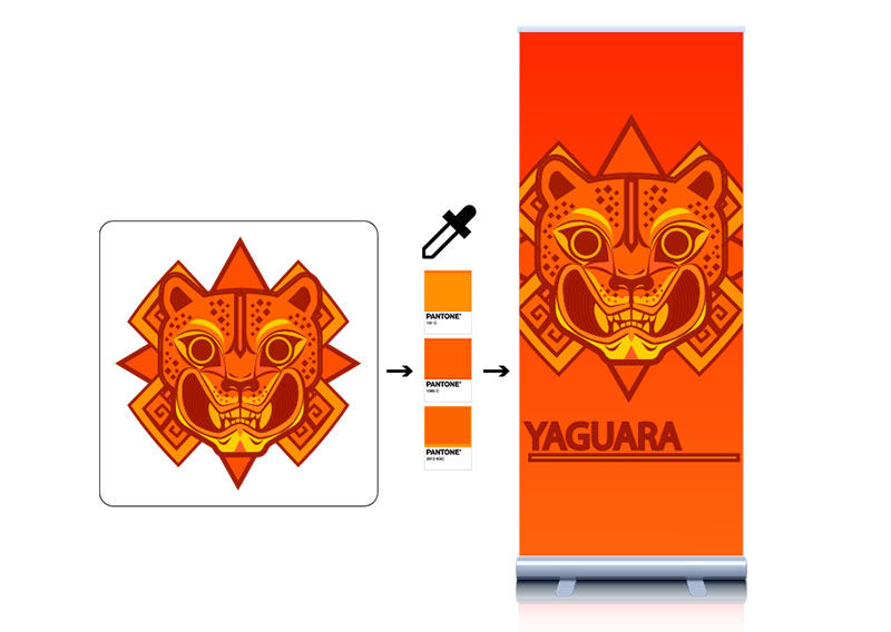 Igualación de colores de logotipos